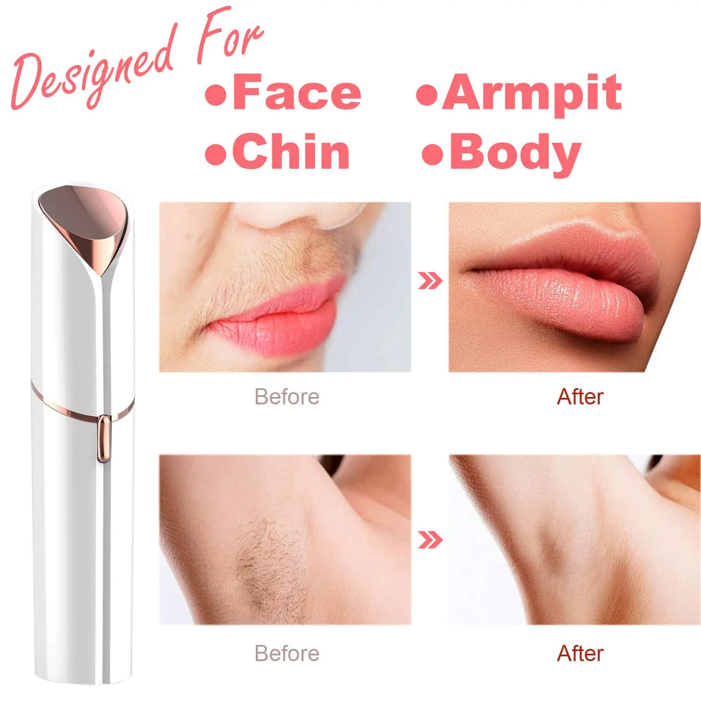 SmoothTouch – Electric Facial Hair Remover for Women