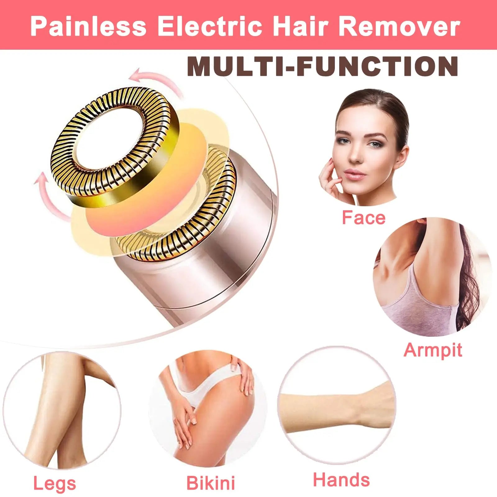 SmoothTouch Facial Hair Remover