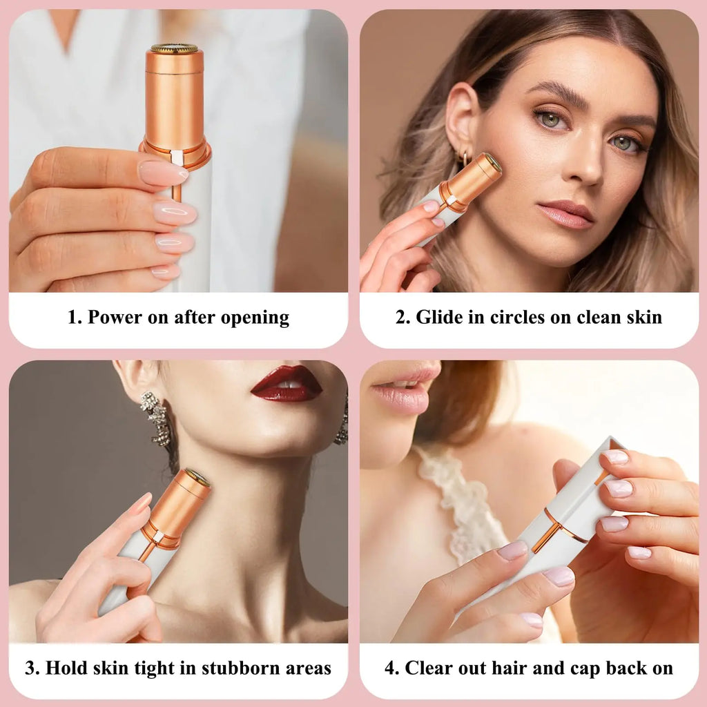 SmoothTouch – Electric Facial Hair Remover for Women