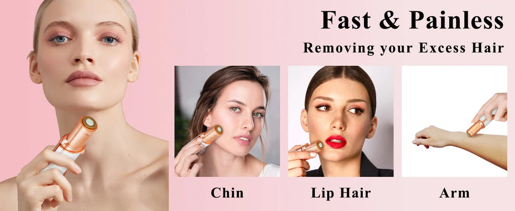 SmoothTouch – Electric Facial Hair Remover for Women