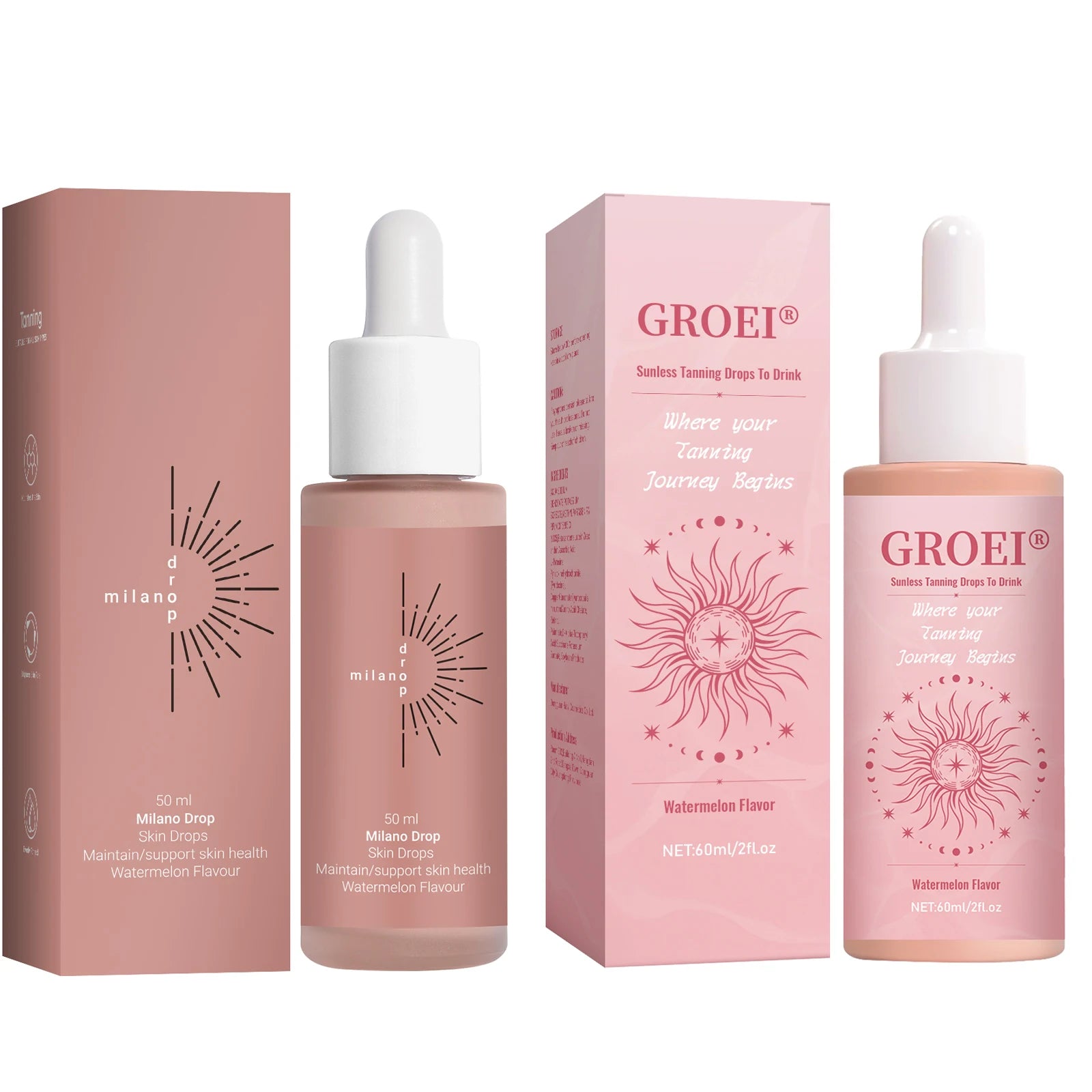 GlowDrop – Self-Tanning Drops for Face & Body (2-Pack)