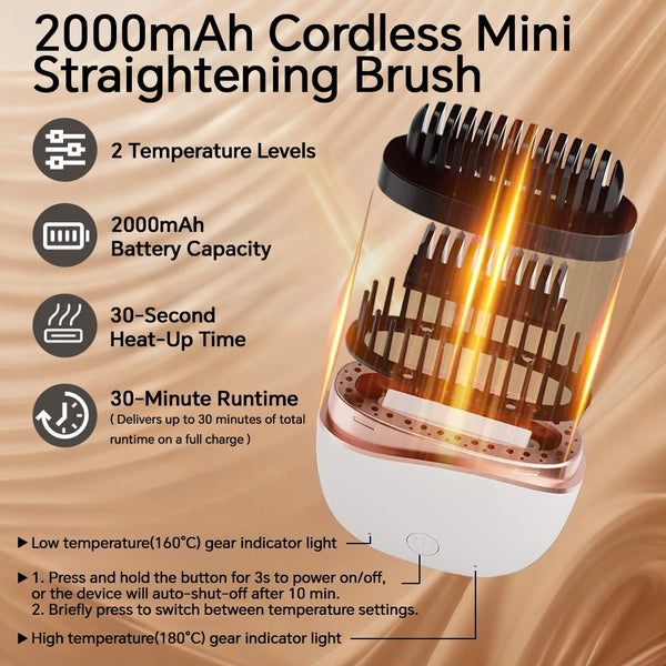 Smooth & Shine Cordless Hair Brush