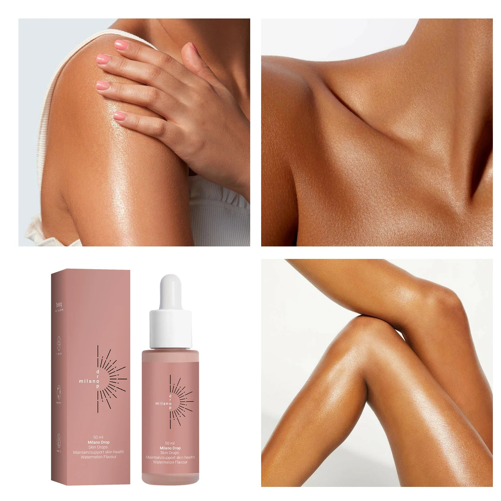 GlowDrop – Self-Tanning Drops for Face & Body (2-Pack)